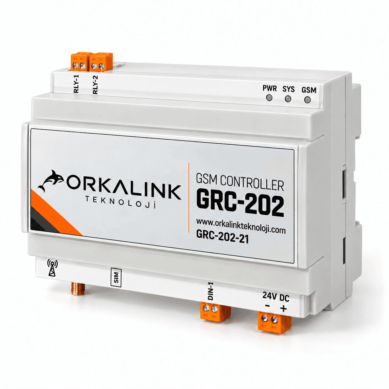 GRC-202-21 GSM Kontrol Cihazı 2 Röle - 1 Dijital Giriş görsel 4
